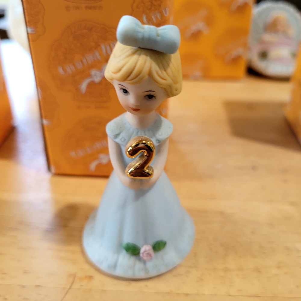 Growing Up Girl Birthday Figurine